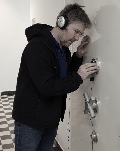 Tresoröffnung einer Tresoraumtür