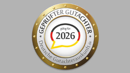 Foto Gutachtersiegel Foto Gutachtersiegel