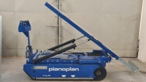 Foto PianoPlan Treppensteiger Foto eines PianoPlan Treppensteigers für den Tresortransport und die Tresorentsorgung